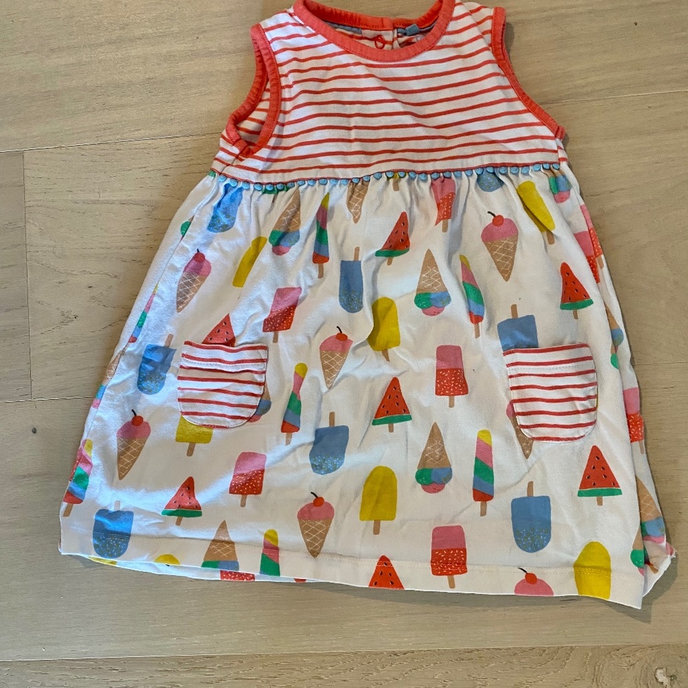 Baby Boden Popsicle Dress 12-18 months